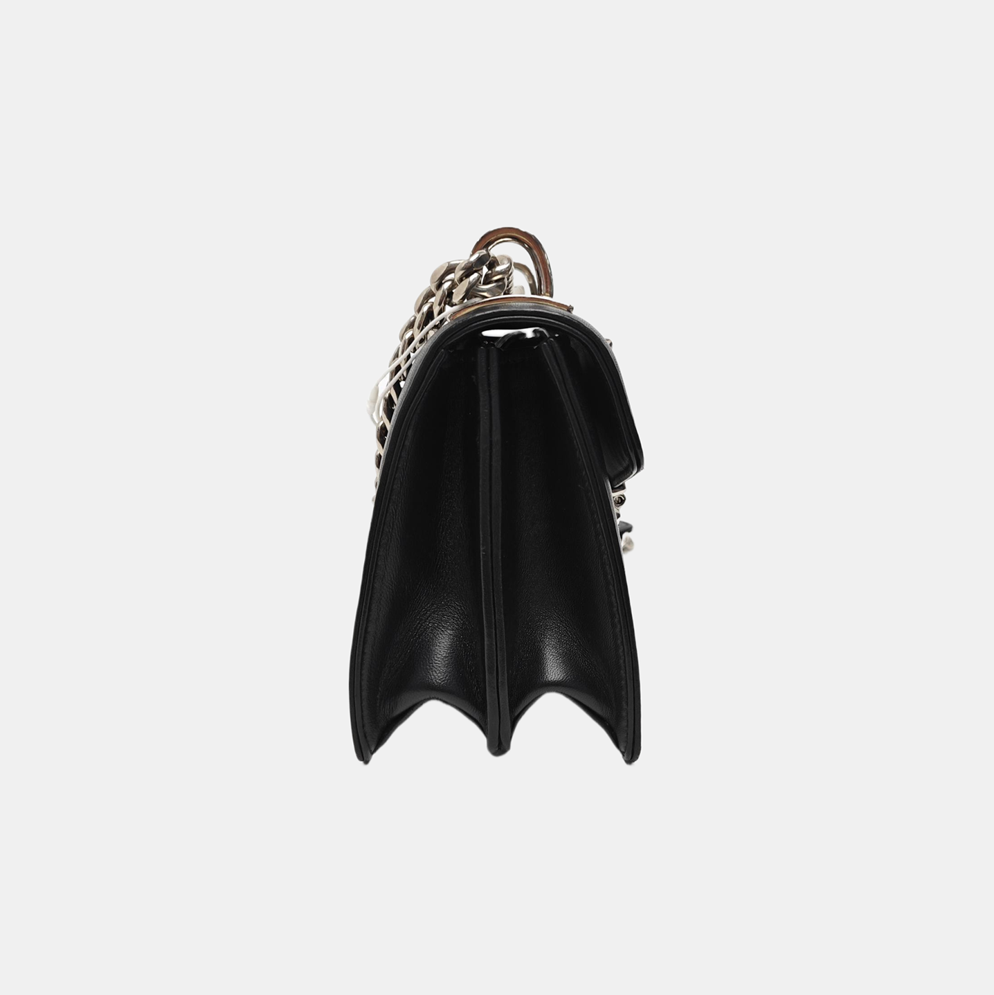 Lambskin Shoulder Bag Black