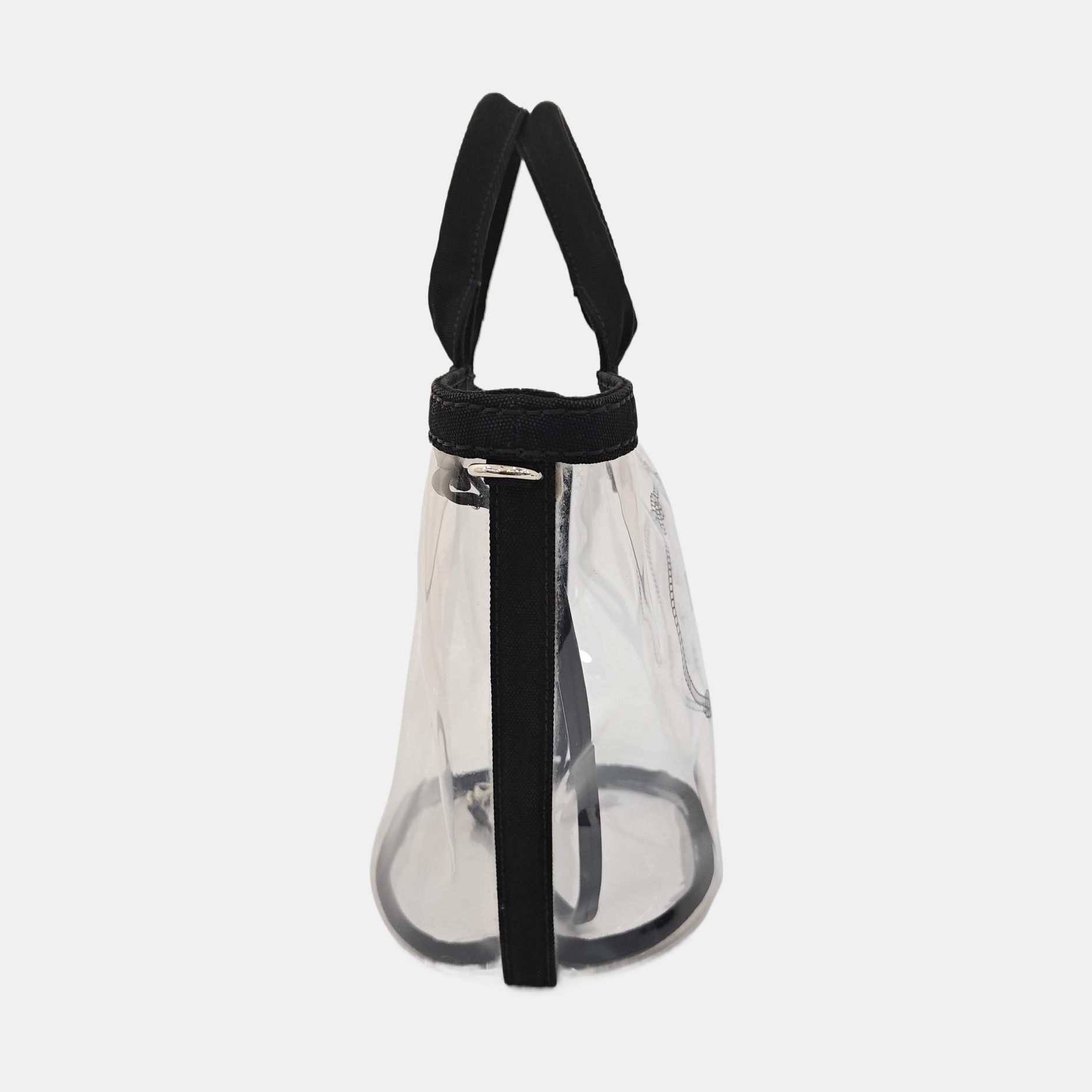Special Material Top Handle Bag Clear