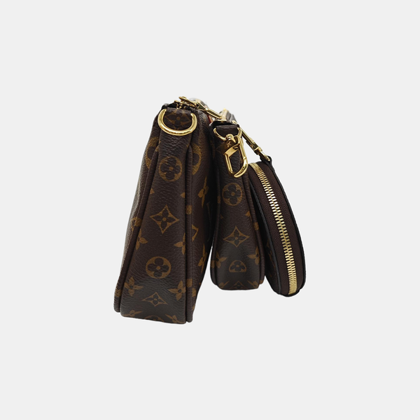 MULTI Monogram Coated Canvas Brown