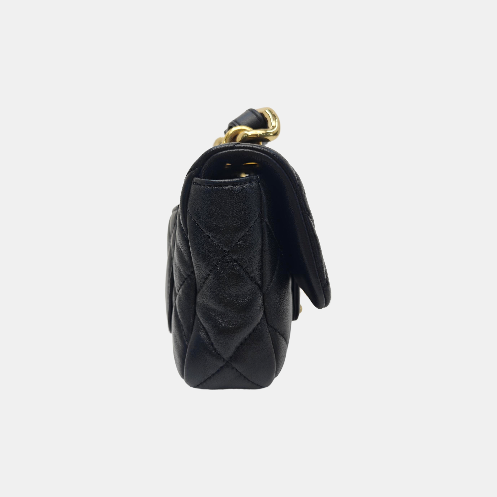 CLASSIC FLAP Mini Quilted Lambskin Black