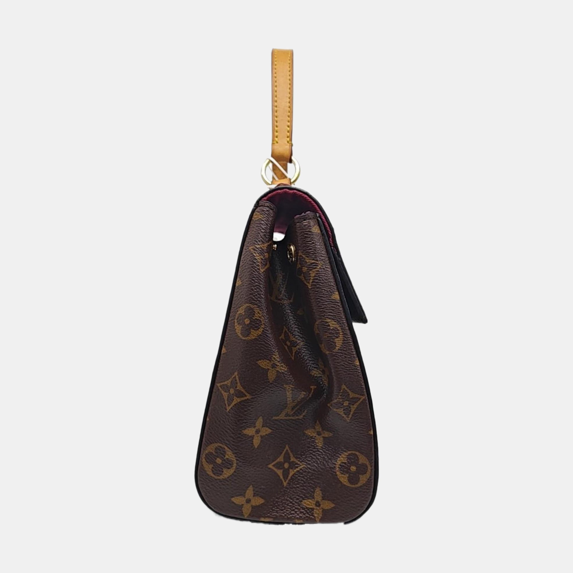 CLUNY PM Monogram Coated Canvas Brown