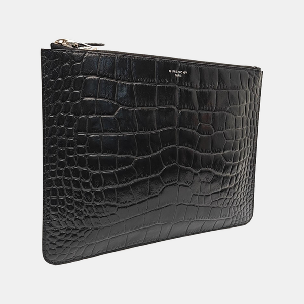 Calfskin Clutch Black