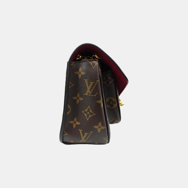 PASSY Monogram Coated Canvas Brown