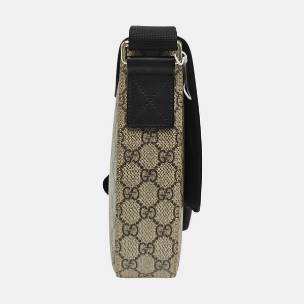 Monogram Coated Canvas Shoulder Bag Beige