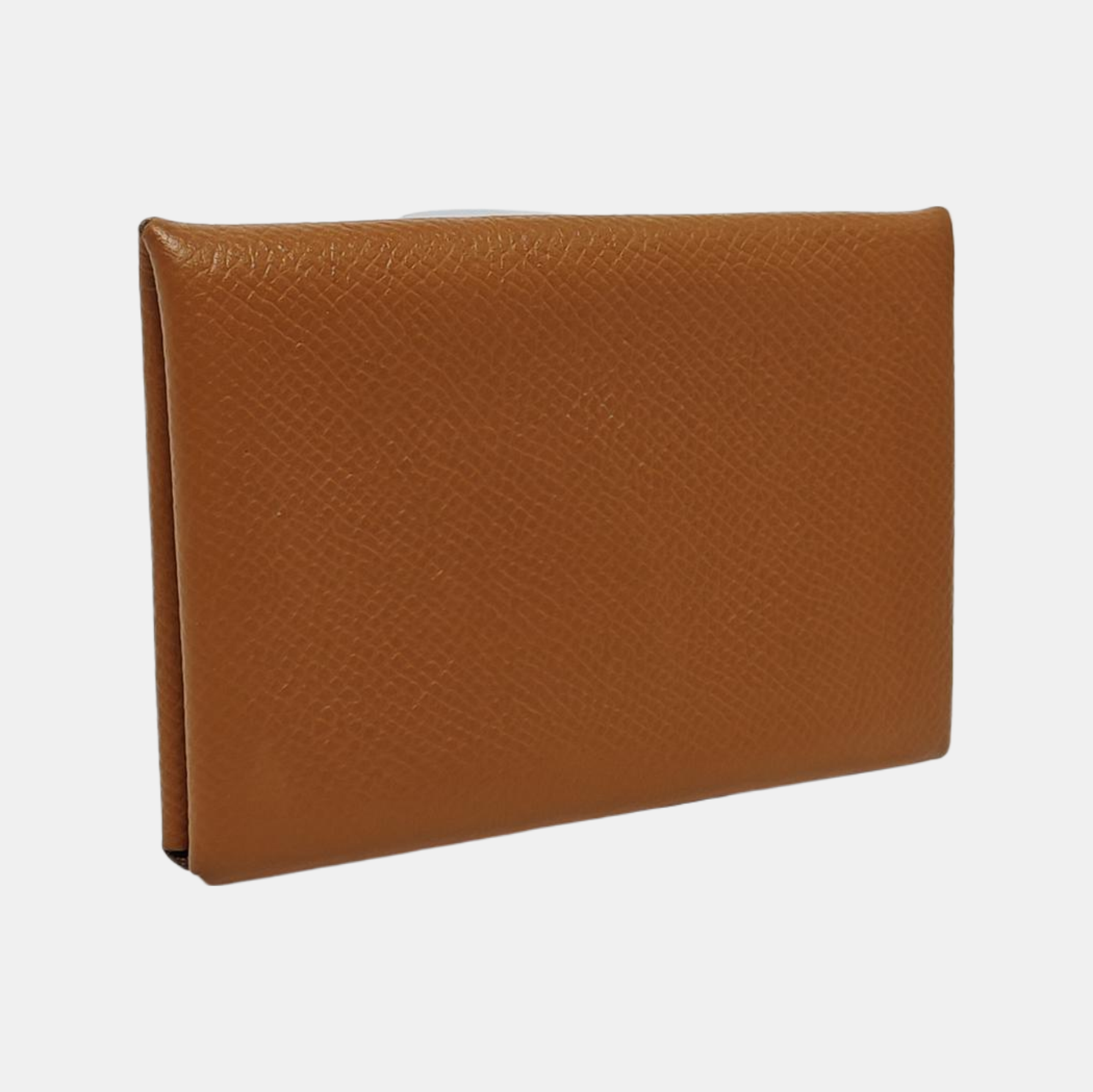 Calvi Epsom Brown Card Holder