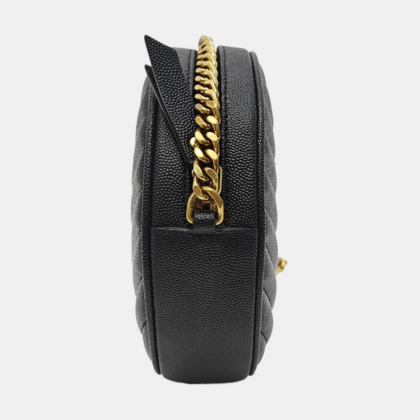 VINYLE Quilted Calfskin Black