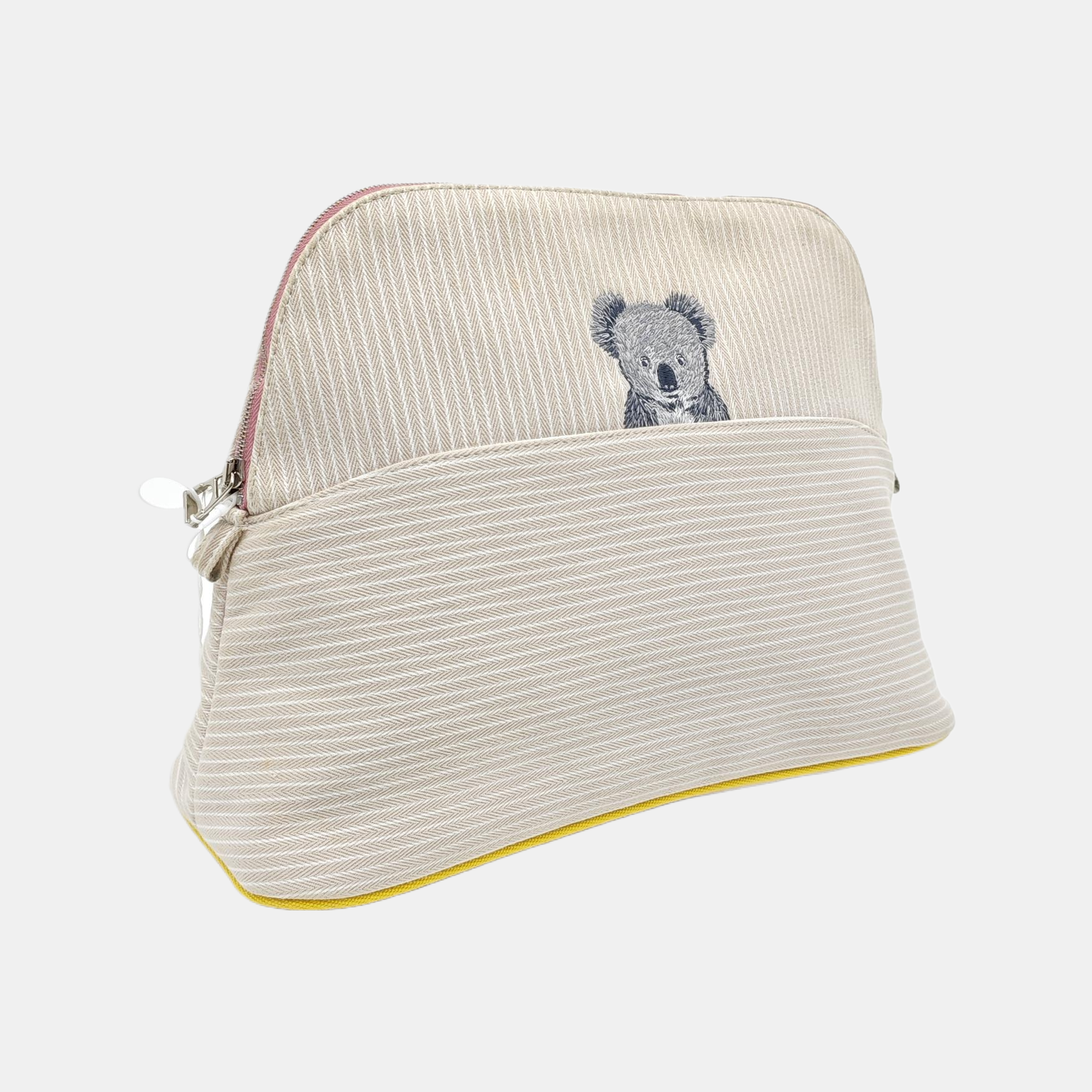 Authenticated pre-owned  Bolide Canvas White - Clutch at Looply