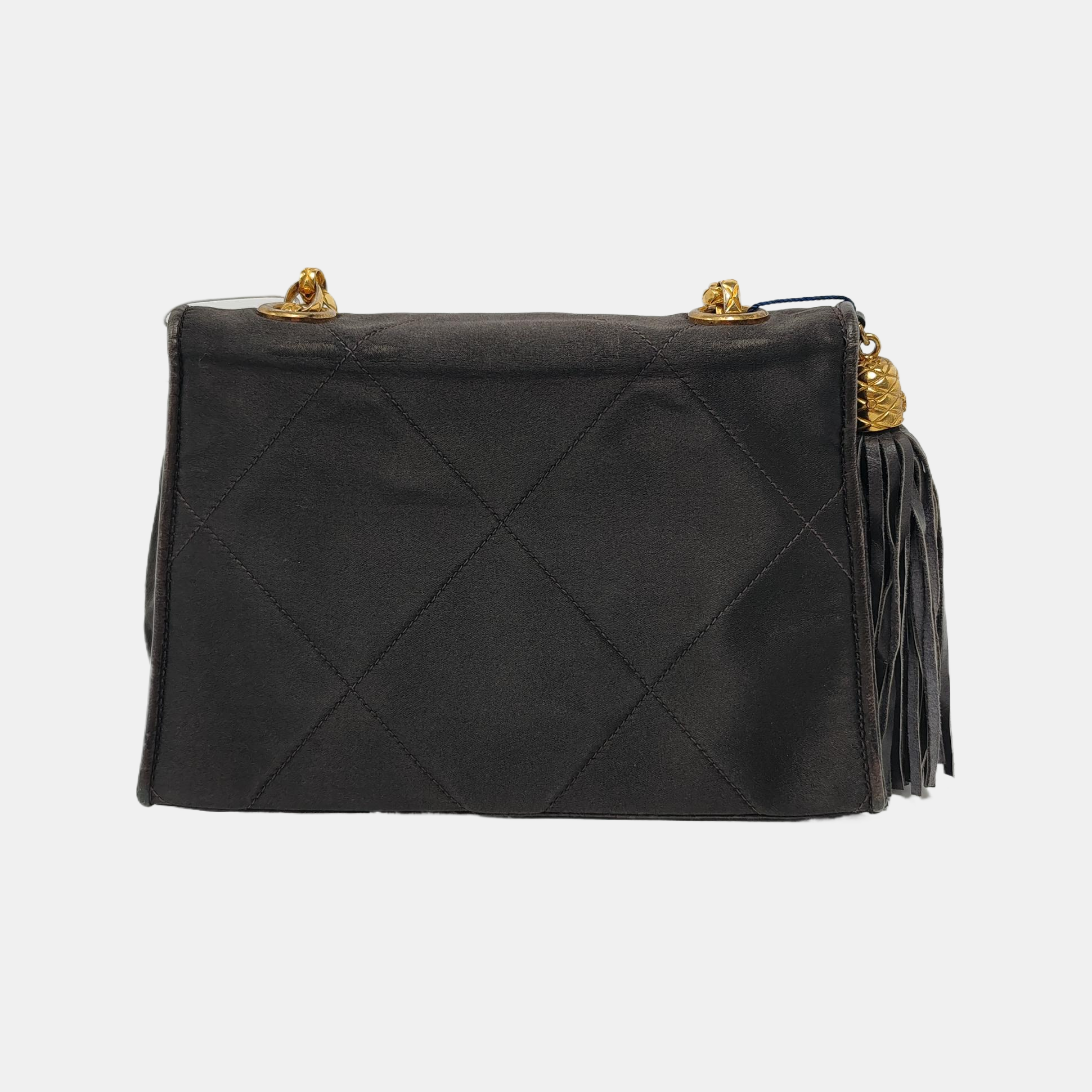 Quilted Fabric Black