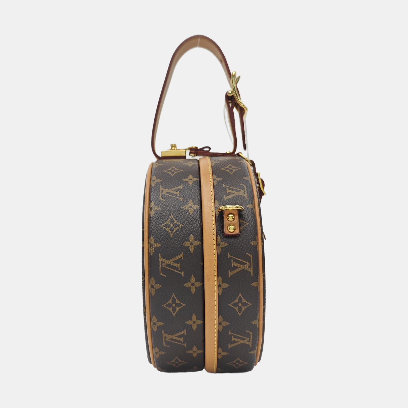 BOITE CHAPEAU PM Monogram Coated Canvas Brown