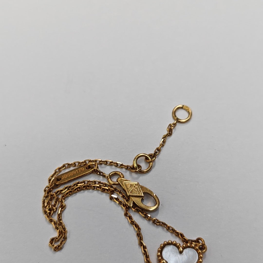 Sweet Alhambra 18k Gold Bracelet