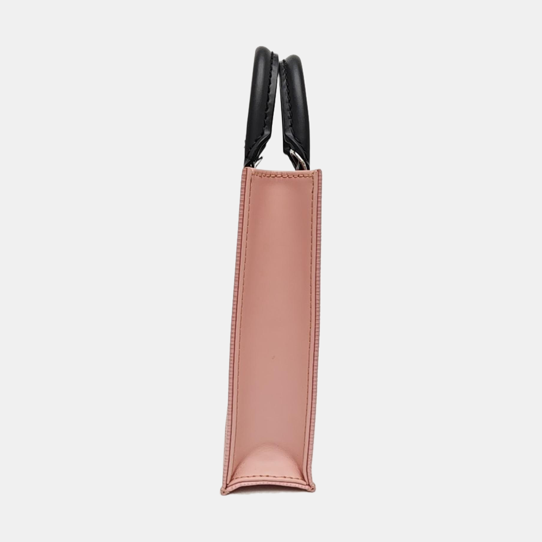 SAC PLAT Mini Epi Pink