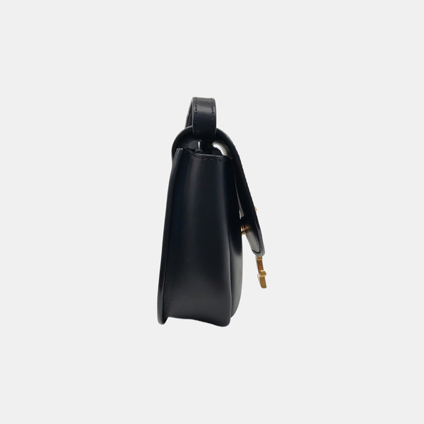 Authenticated pre-owned  KAIA Small Calfskin Black - Shoulder Bag at Looply