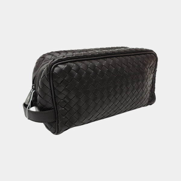 Calfskin Clutch Brown