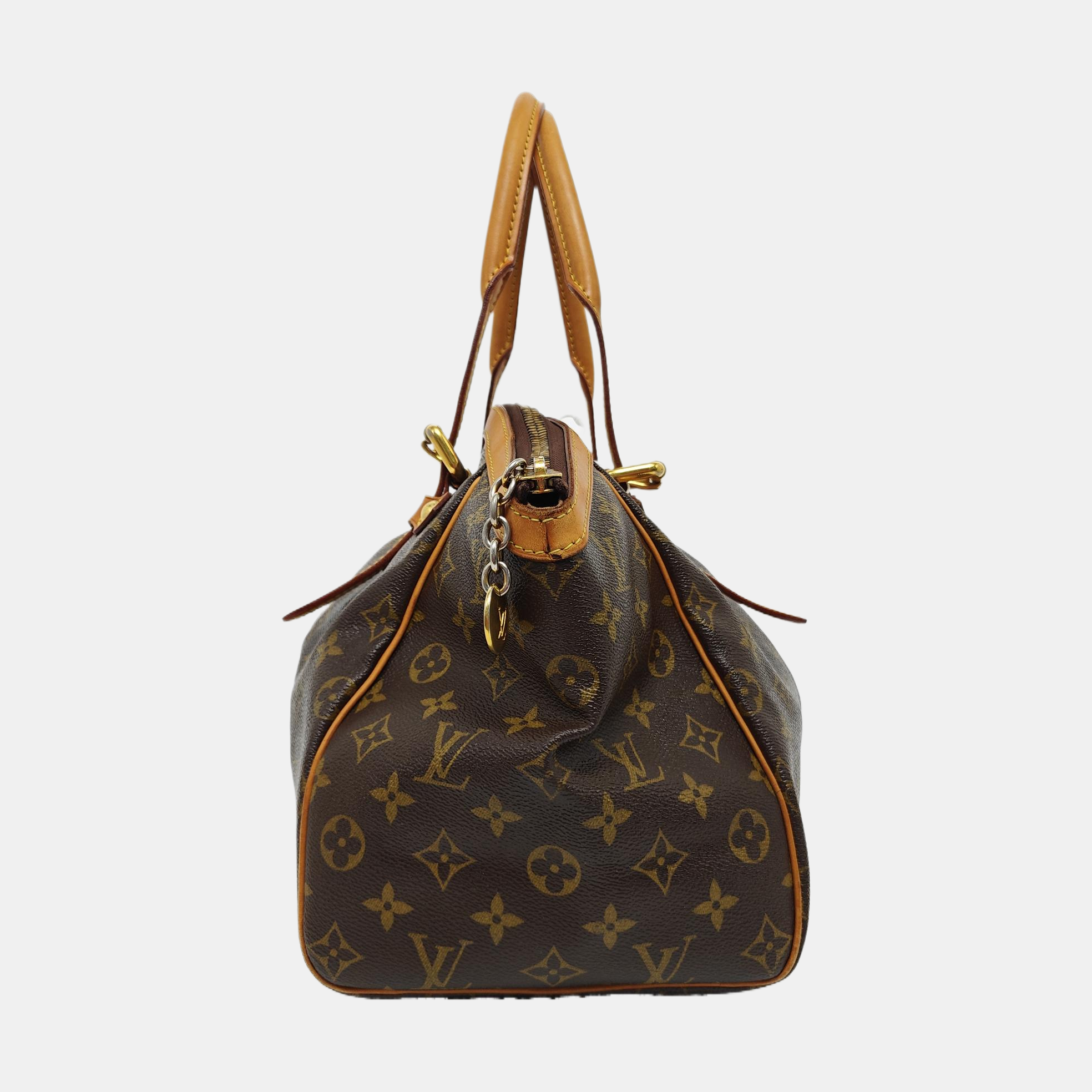 TIVOLI GM Monogram Coated Canvas Brown