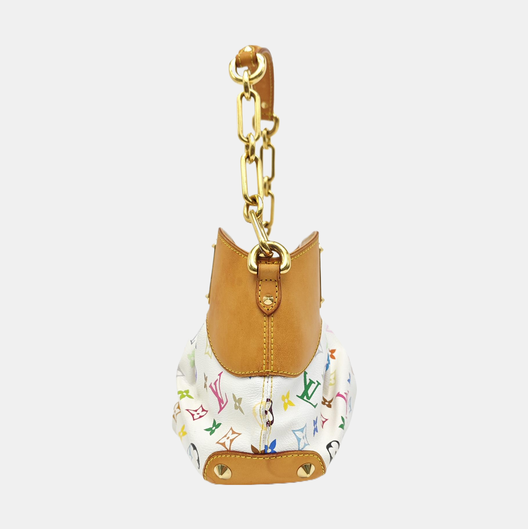 LV × TM JUDY PM Monogram Coated Canvas White