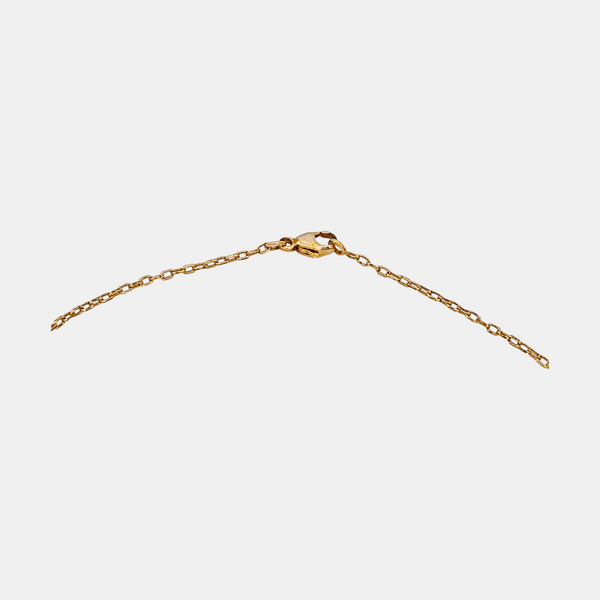 Pop H Metal Gold Necklace