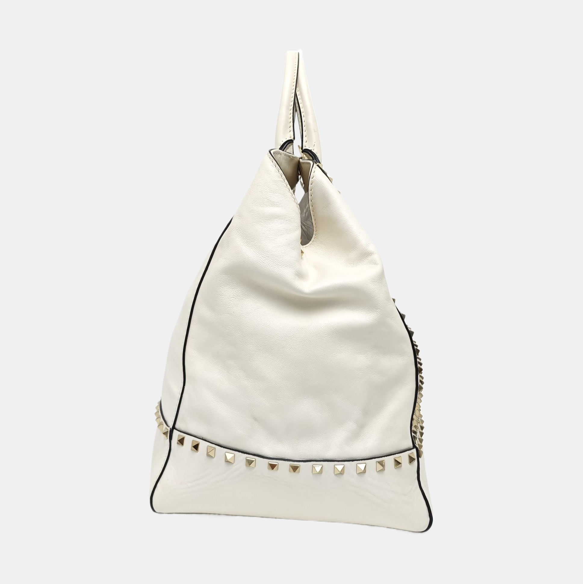 Calfskin Tote Bag White