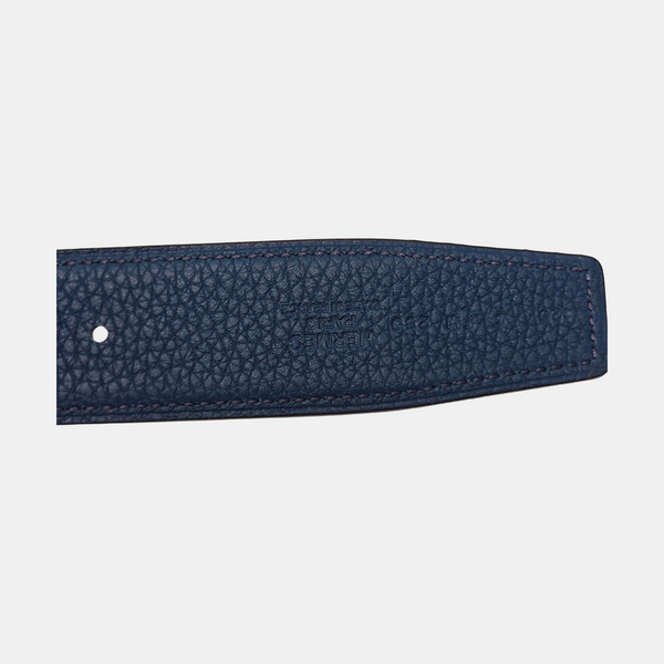 Leather Belt Blue