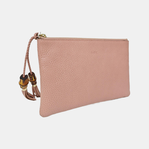 Calfskin Clutch Pink