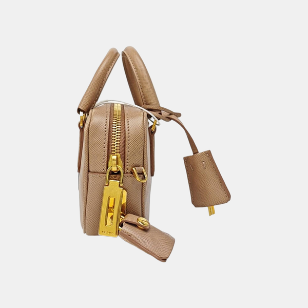 Saffiano Calfskin Tote Bag Pink