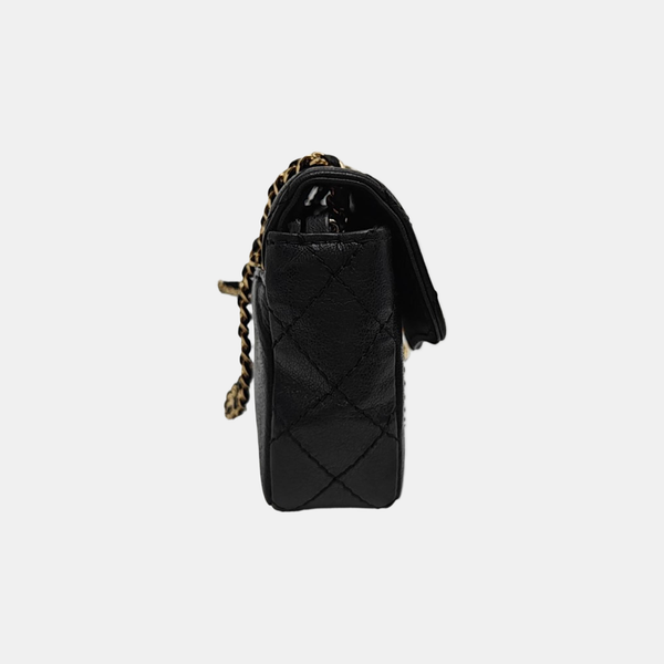 NOW AND FOREVER Quilted Lambskin Black