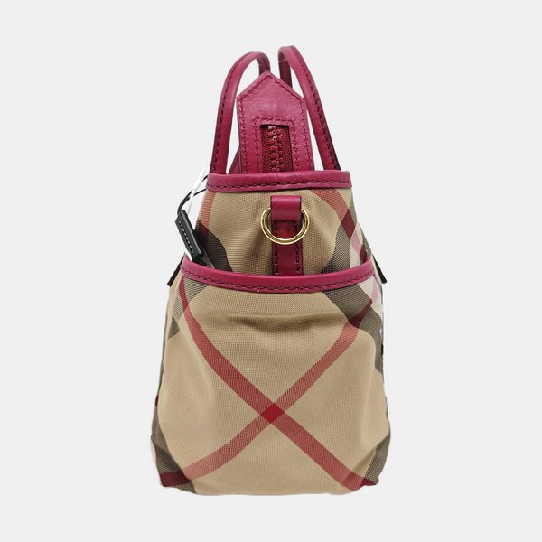 Canvas Shoulder Bag Beige