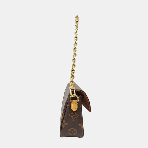 IVY Monogram Coated Canvas Brown