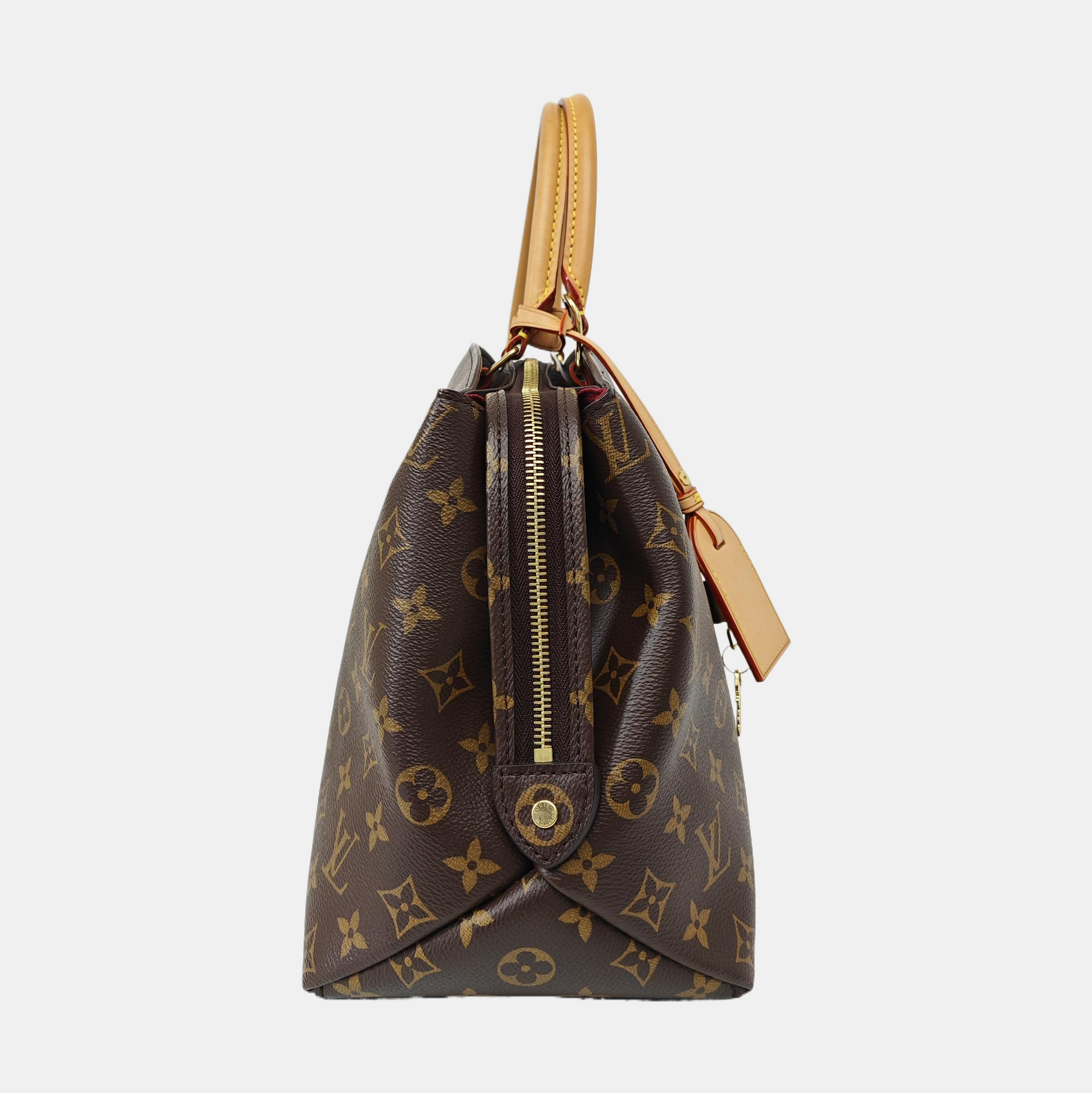PALAIS GM Monogram Coated Canvas Brown