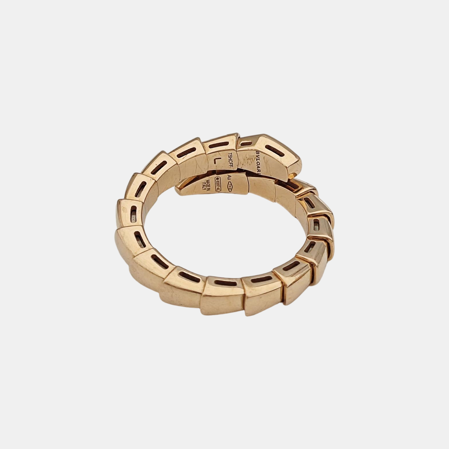 SERPENTI 18k Rose Gold Ring EU 54