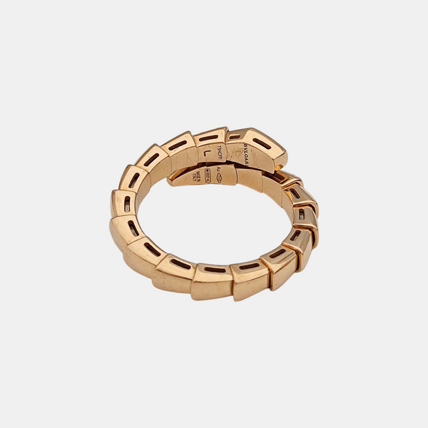 SERPENTI 18k Rose Gold Ring EU 54