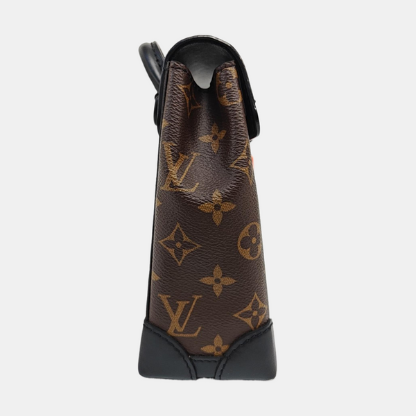 STEAMER Extra Small Monogram Coated Canvas Brown