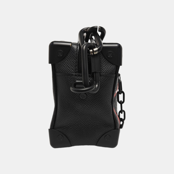 SOFT TRUNK Mini Calfskin Black