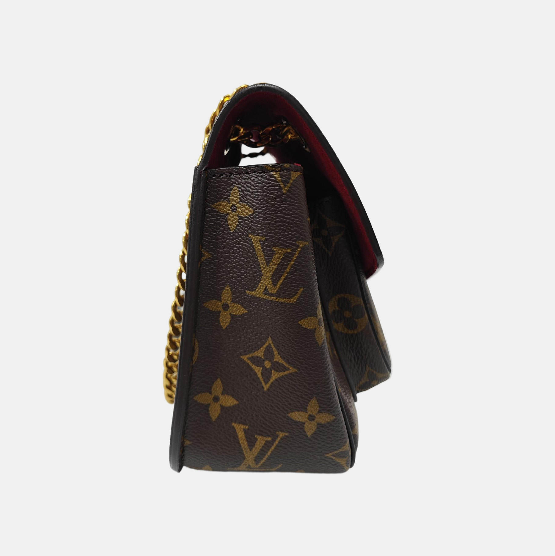 PASSY Monogram Coated Canvas Brown