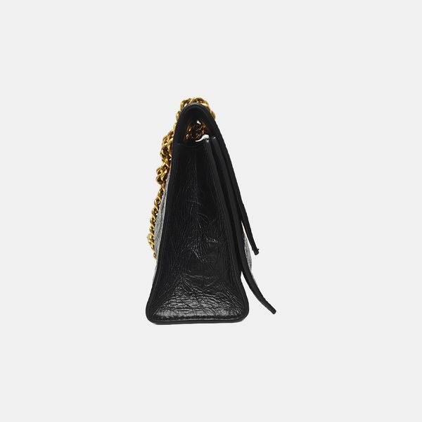 Crush Small Calfskin Black