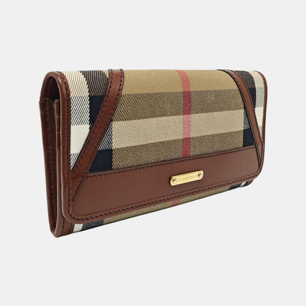 Canvas Wallet Brown