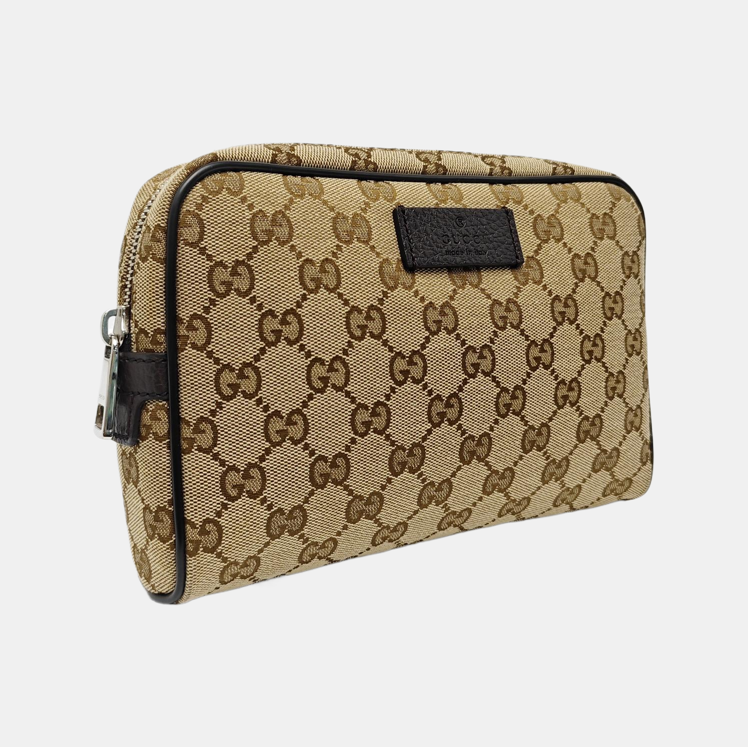 GG Supreme Monogram Canvas Brown