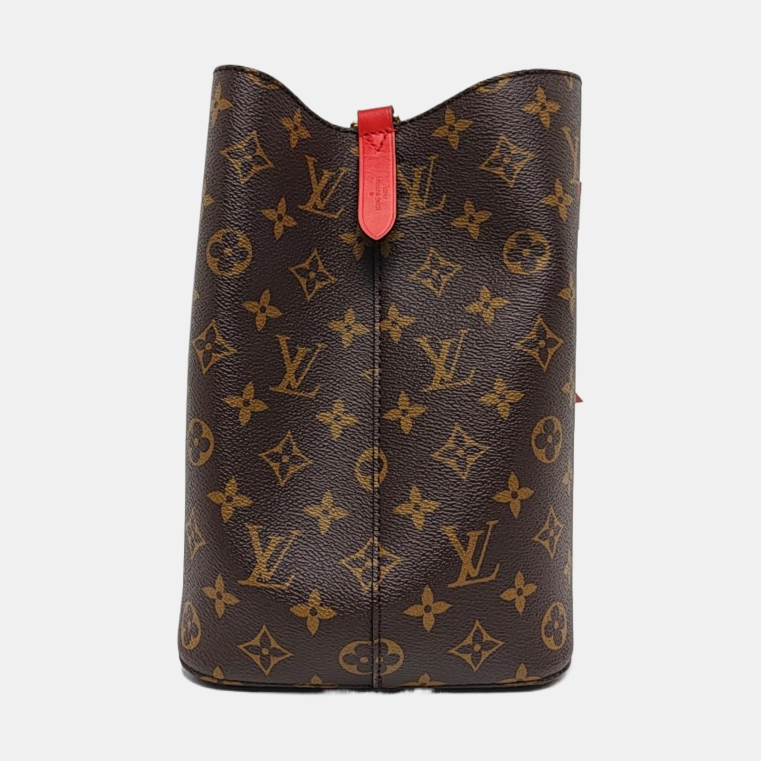 NÉONOÉ MM Monogram Coated Canvas Brown