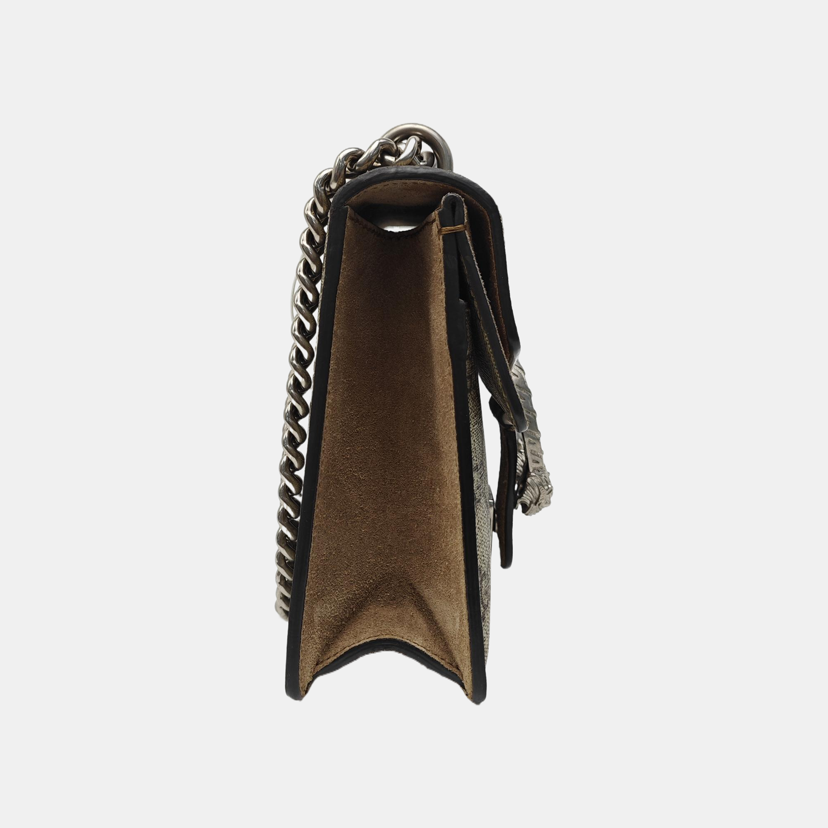 Dionysus Mini Monogram Coated Canvas Beige