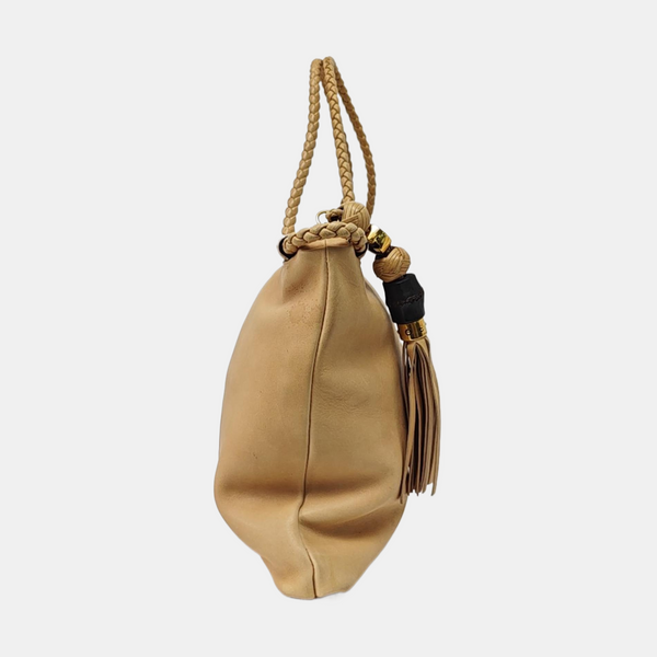 Calfskin Tote Bag Brown