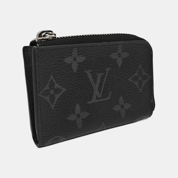 ZIPPY Monogram Coated Canvas Black Wallet