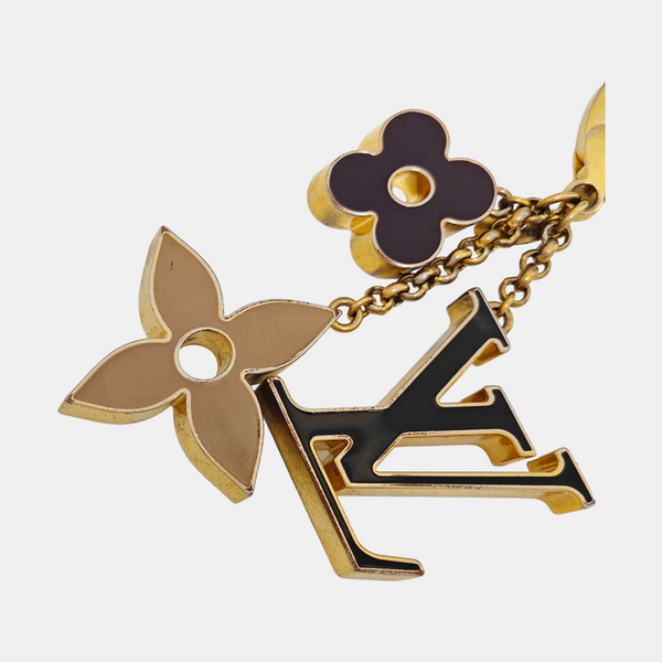 Metal Bag Charm Multicolor
