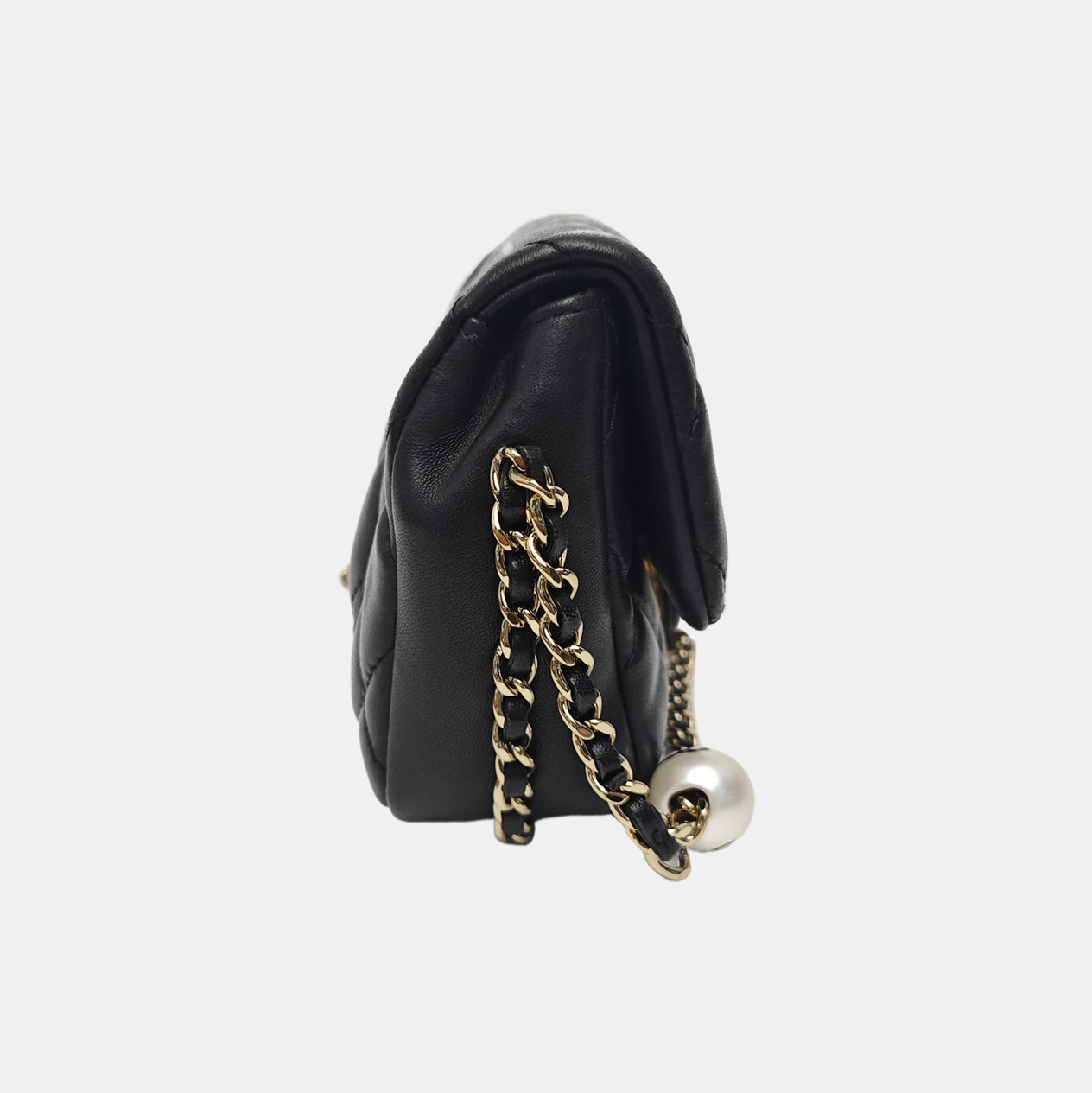 CLASSIC FLAP Mini Quilted Lambskin Black
