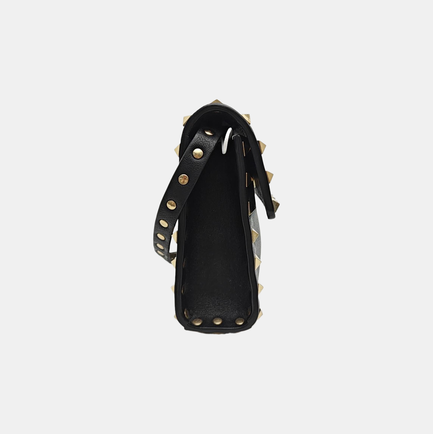 Calfskin Shoulder Bag Black