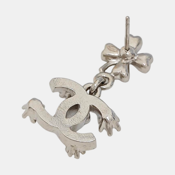 Metal Silver Earrings