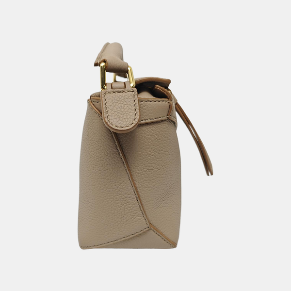 Puzzle Mini Calfskin Beige