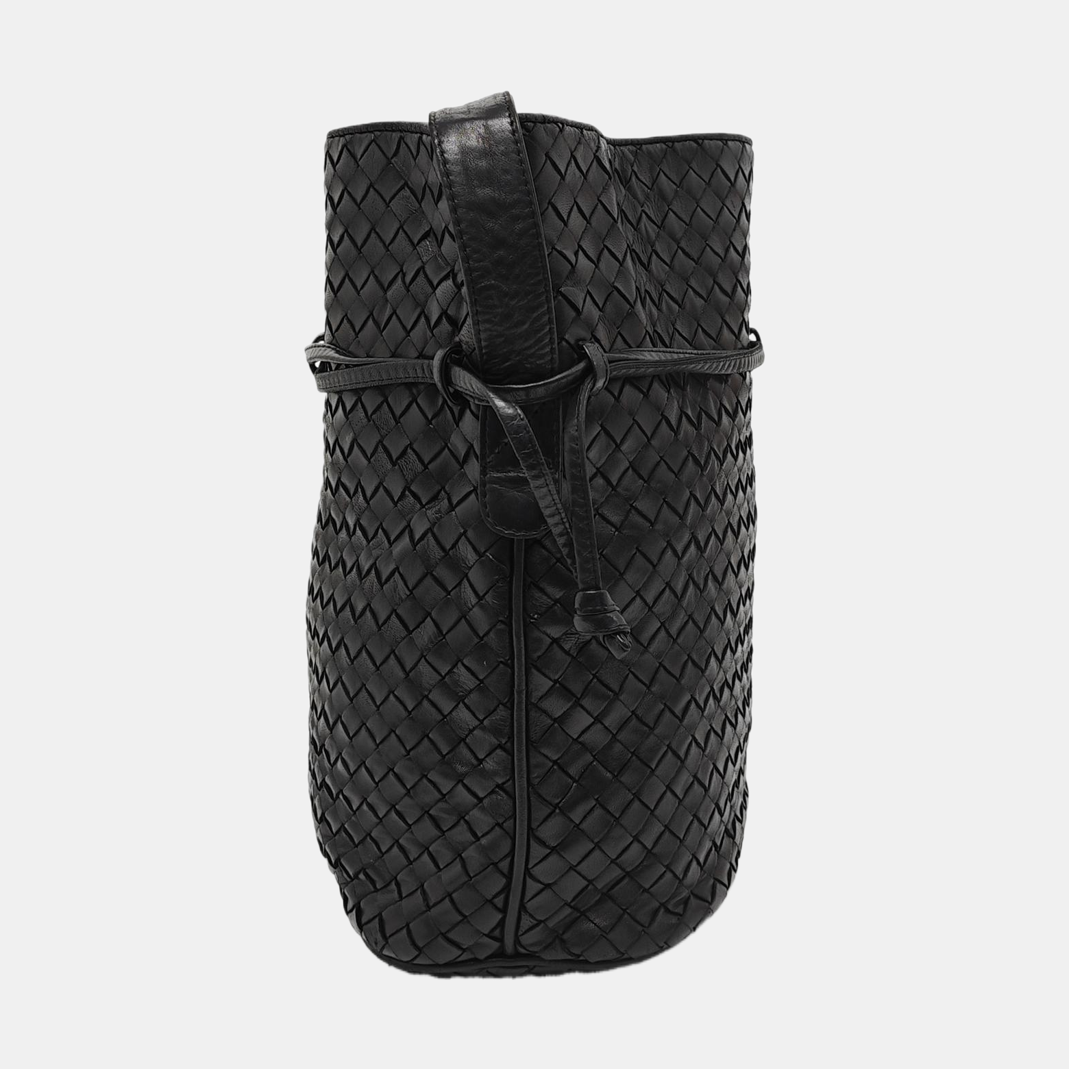 Lambskin Shoulder Bag Black