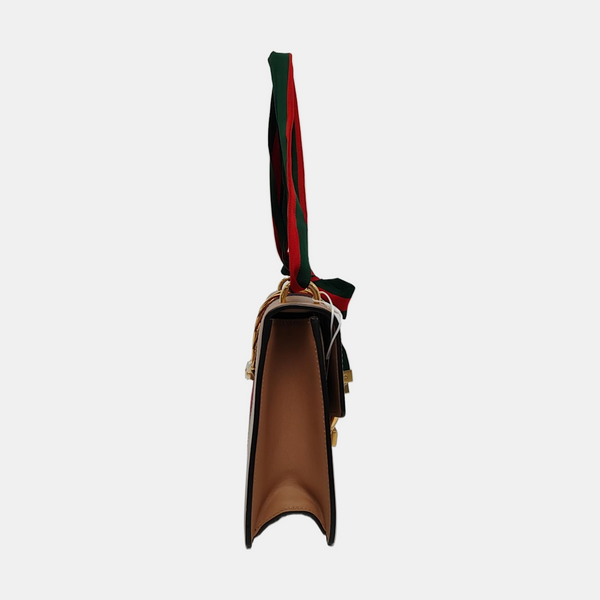 Sylvie Small Calfskin Beige