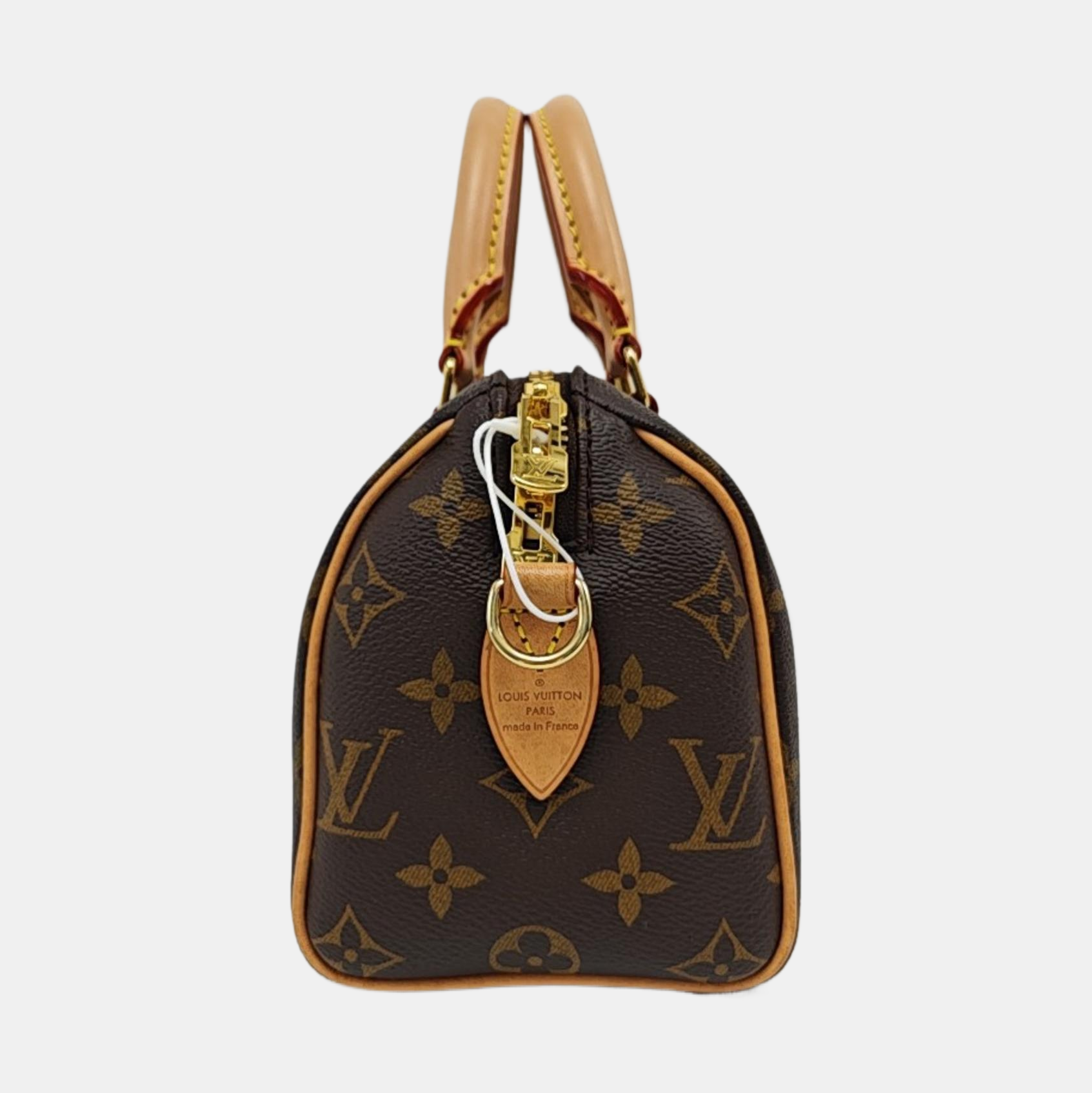 SPEEDY 20 Monogram Coated Canvas Brown