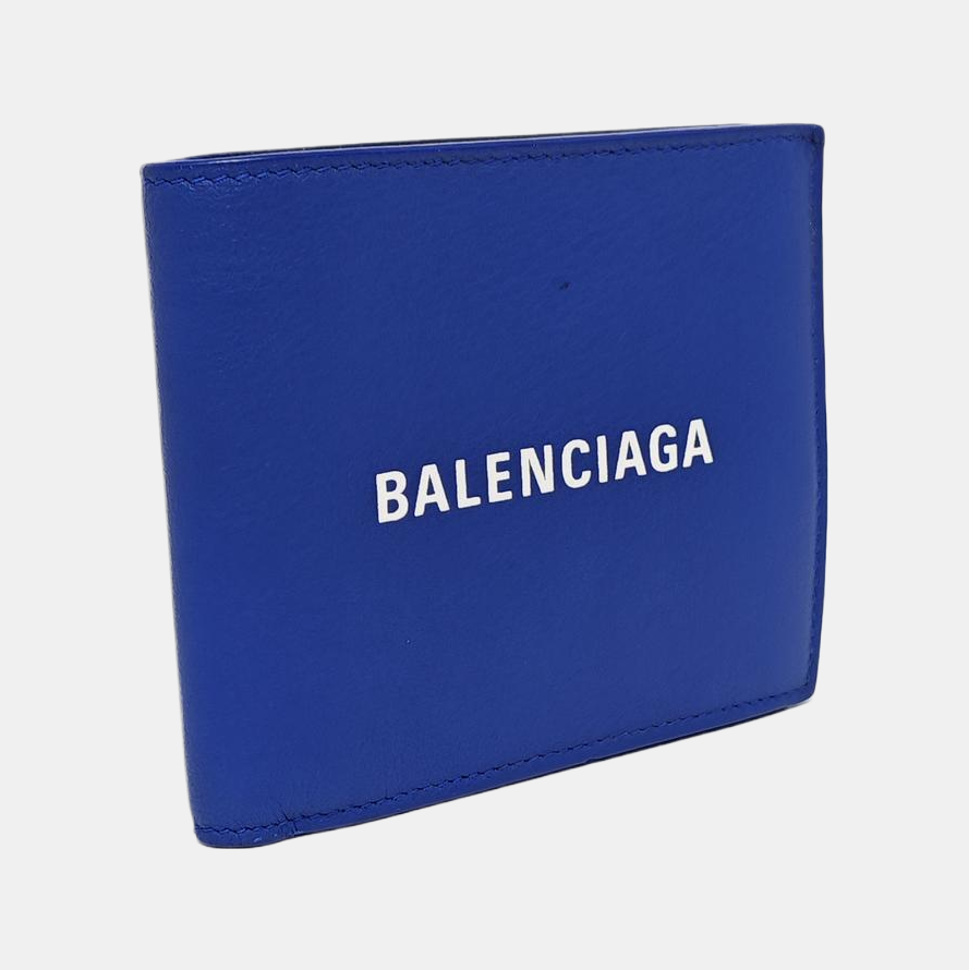 Calfskin Wallet Blue