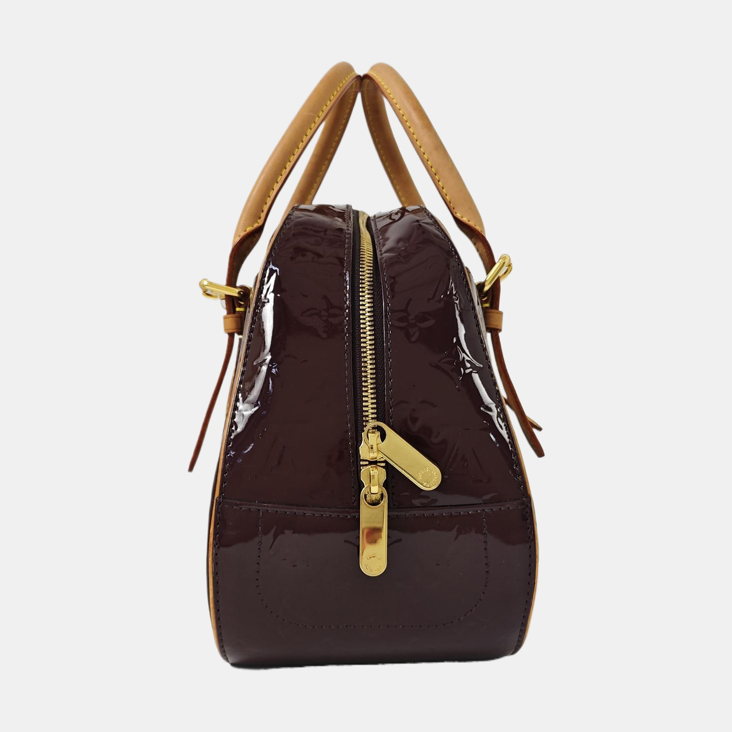 SUMMIT DRIVE Patent Leather Red